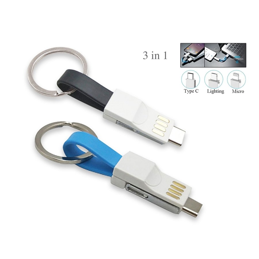 Anahtarlıklı Şarj Kablosu